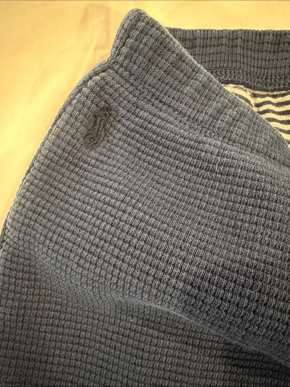Ralph Lauren Kids Navy Blue Thermal Jogger Pants 24M